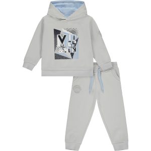 Mitch & Son Grey Hooded Tracksuit Paxton