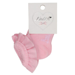 Little A Pink Frill Sock Jinny