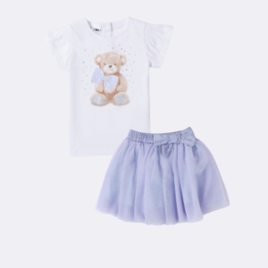 iDo Blue Teddy Bear Skirt Set 8741